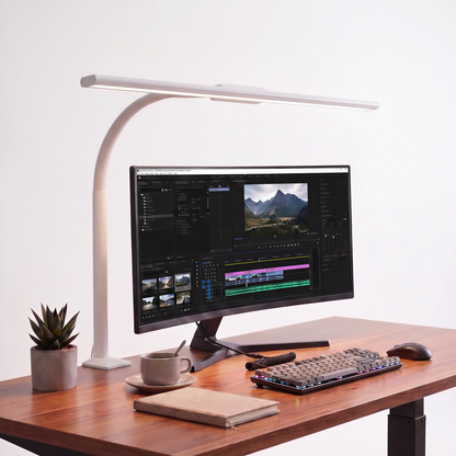 Lámpara Escritorio Led Flexible Táctil Control Remoto 40w