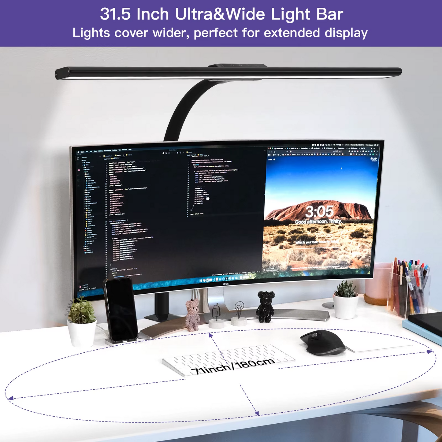 Lampara LED Cuello de Cisne